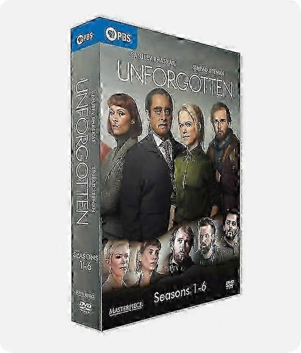 [LCS]m Unforgotten: The Complete Seasons 1-6 (DVD engelsk versjon 12-disk bokssett)