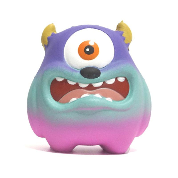 Bedårande Monster Squishies Doftande Mjuka Squishy Långsamt Stigande Klämleksaker
