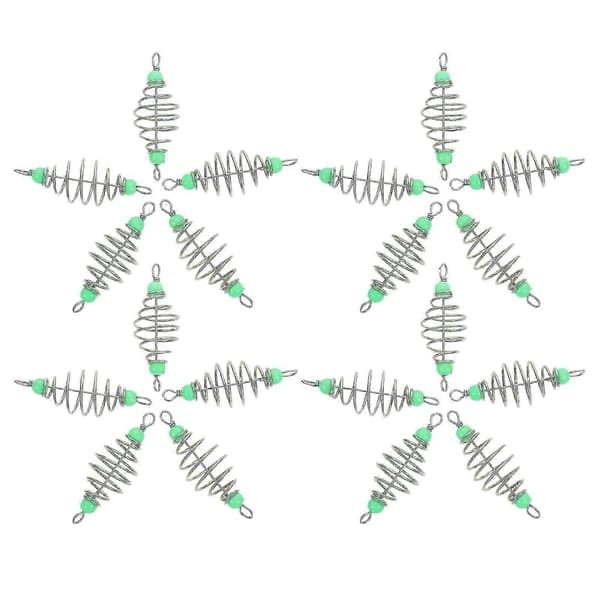 Praktiske kulfiber-agnbure med selvlysende perler til effektivt fiskeri Multi 1.5X4.4CM