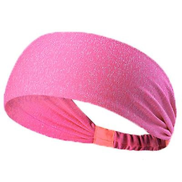 Yoga Sport Pannband för Kvinnor pink