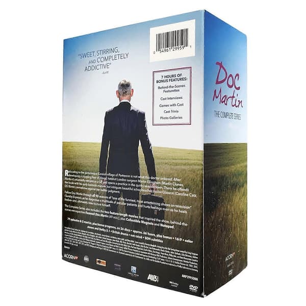 [LCS]Doc Martin: The Complete Series DVD Box Set (27 Discs) | Brittisk Komedi-Drama Engelsk Version