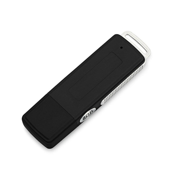 16 GB USB uppladdningsbar ljudinspelare 384 kbps diktafon av god kvalitet med USB -minne