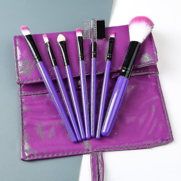 [LCS]Makeup Brush Bristles Gradient Makeup Brush Pack Kompatibel med Beginners Makeup black
