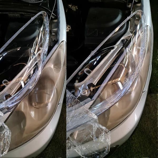 1 par frontlyktdeksel til bil, erstatning for frontlyktglass til 307 2008 2009 2010 2011 2012 Transparent