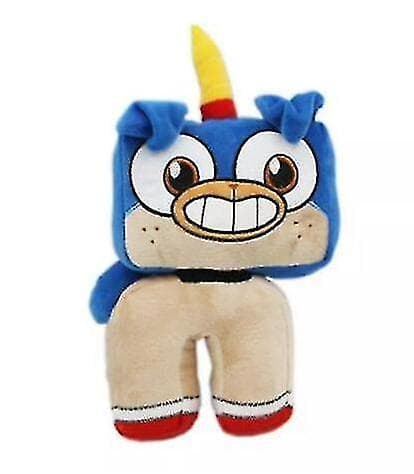 [LCS]Unikitty Enhörningskatt Prinsessmjukdjur (Blå)