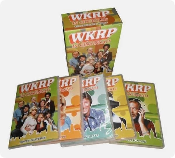 [LCS]Ny boks sæt WKRP i Cincinnati sæson 1-4 komplet serie DVD 13-disc