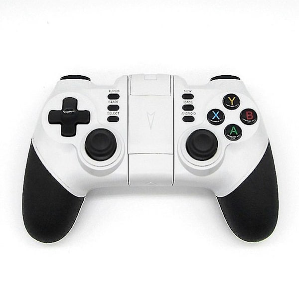 Trådlös Bluetooth-spelkontroll för Iphone Android-telefon Tablet PC Gaming Controle Joystick Gamepad Joypad Gåvor White
