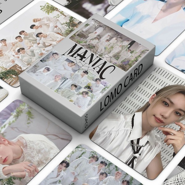 55 kpl Kpop Stray Kids Lomo -kortteja Uusi albumi MANIAC JAPAN ENCORE Valokuvakortit Straykids Print Korkealaatuiset straykids