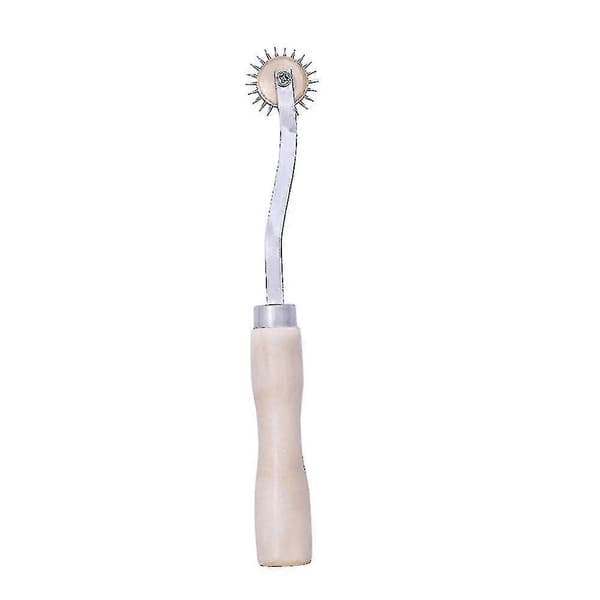 [LCS] Tracing Wheel with Toothed Pattern, Tracing Wheel, Perforator, Dotting Wheel, Leather Perforating Tool for Sewing, 1 pc