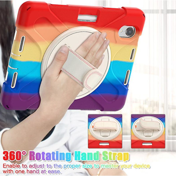 Skyddsfodral för iPad Pro 11 2021/2020/2018 Rainbow
