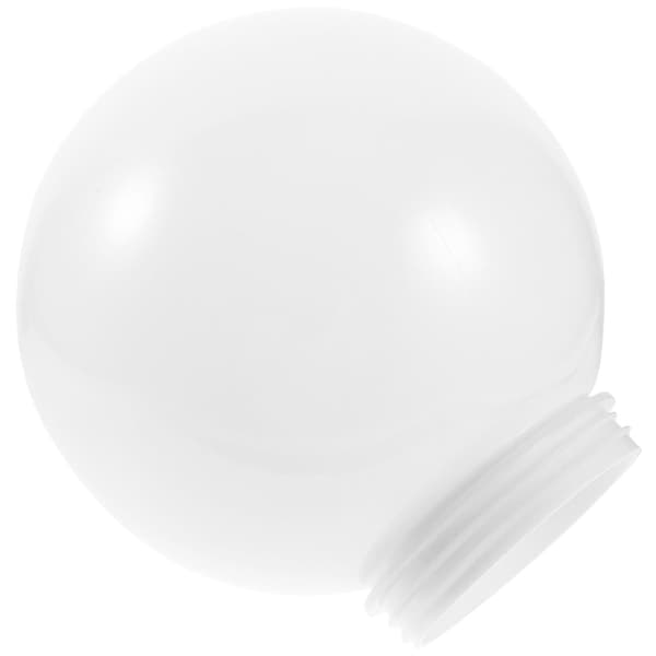 [LCS] Utendørs lyserstatningskuppel, dekorativ lampeskjerm for pærebeskyttelse White 20.00X20.00X20.00CM