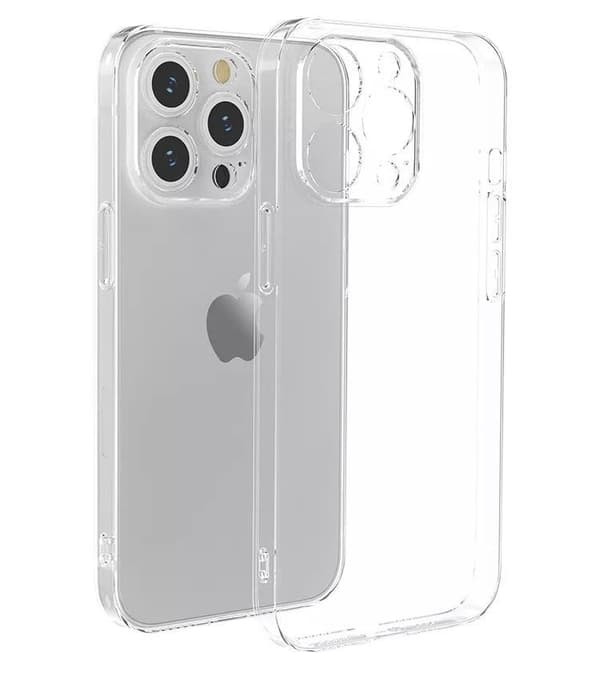 [LCS]iPhone 15 TPU-fodral extra kameraskydd transparent