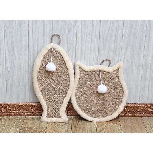 Cat Scratching Board Sisal Mat Slitbeständig Cat Claw Grinding Pad cat