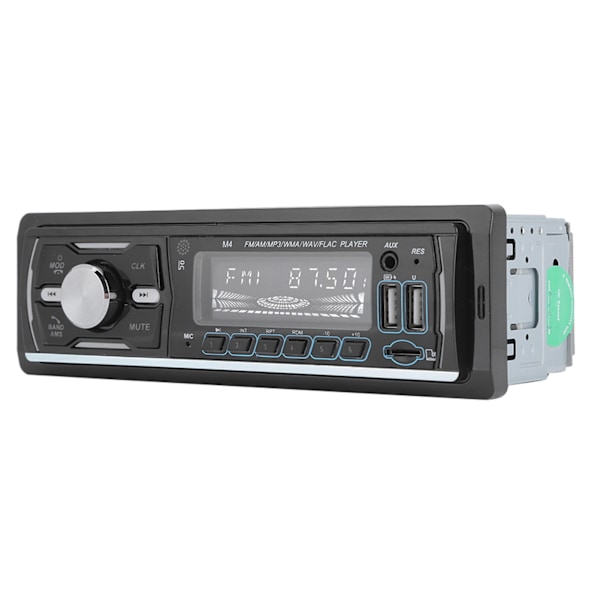 1Din Auton MP3-soitin Stereo Audio Musiikki RDS DAB Värikkäillä Valoilla Viihdejärjestelmä 0.6