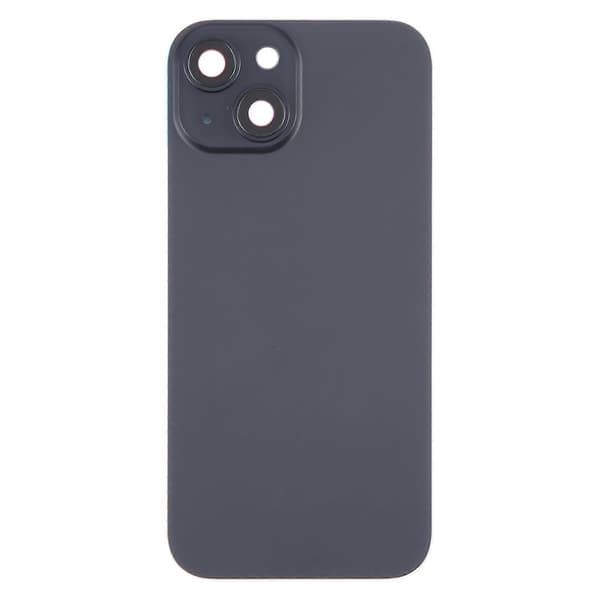 [LCS] För iPhone 15 Plus batteribakstycke med kameralinsskydd + MagSafe-magnet Black