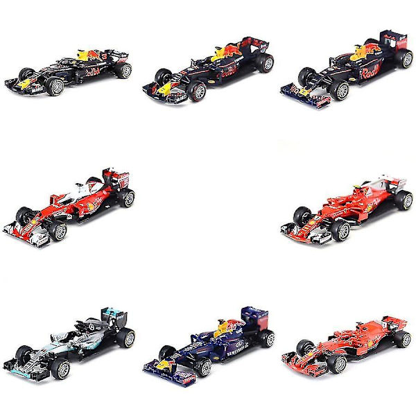 1:43-f1 Racing Formelbil Diecast Legeringsmodell