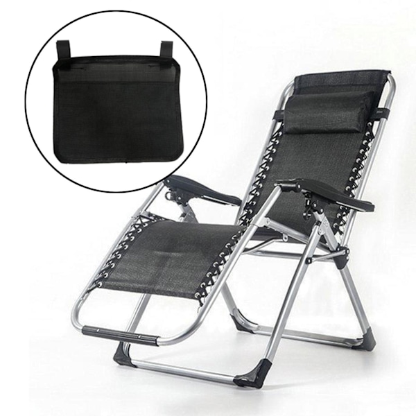 1/3/5 1 stk. Universal Anti Gravity Stol Sidetaske Anti Gravity sort 30x25cm 1Set black 30x25cm