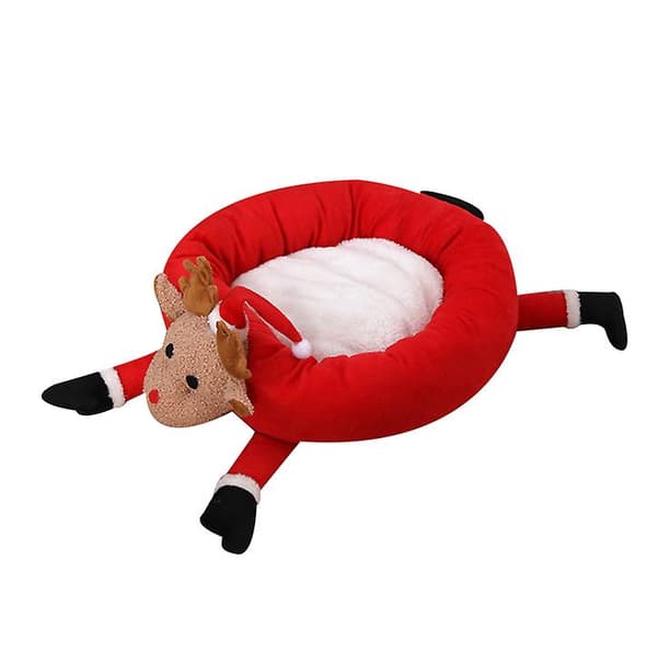 [LCS] Hundesenge Blød Varm Kæledyr Kattehule, Julekæledyrsrede 75cm
