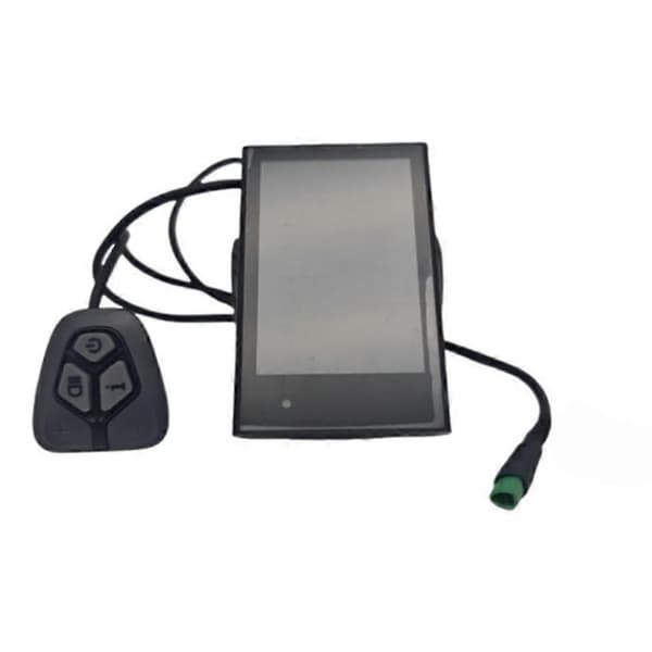 Til Bafang DPC18 CAN Display 5 PIN Han til Ebike Mid Drive Motor LCD-skærm med USB-port Speedometer