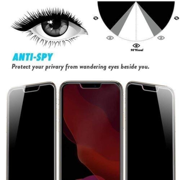 För Samsung Galaxy S20 anti-spion härdat glasfilm
