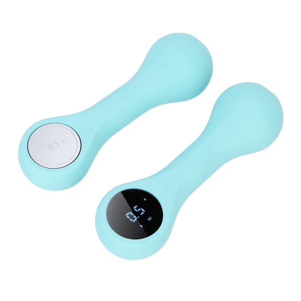Intelligent Hantel Mjuk Silikon Fitness Kroppsbyggning Yoga Sport Viktminskningsutrustning 0.5kg Cyan 1.3