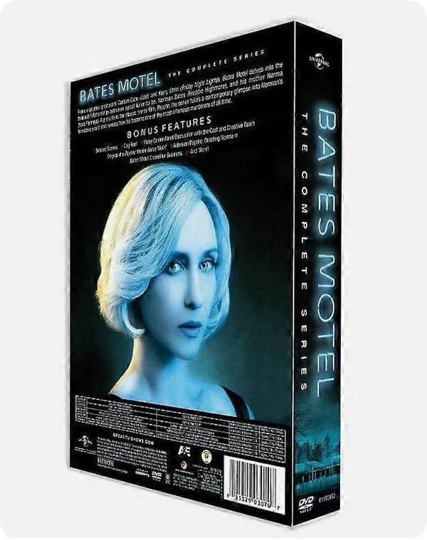 [LCS]Bates Motel: The Complete Series Sesong 1-5 (DVD, 2017, 15-Disc Set) engelsk versjon