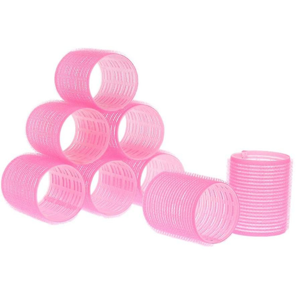 10 Styk Hårkrøller (4,8 cm Farve Tilfældig)