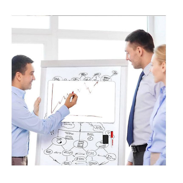 Magneettinen valkotaulu jääkaappikalenteri, kätevä suunnittelija ja ostoslista white board
