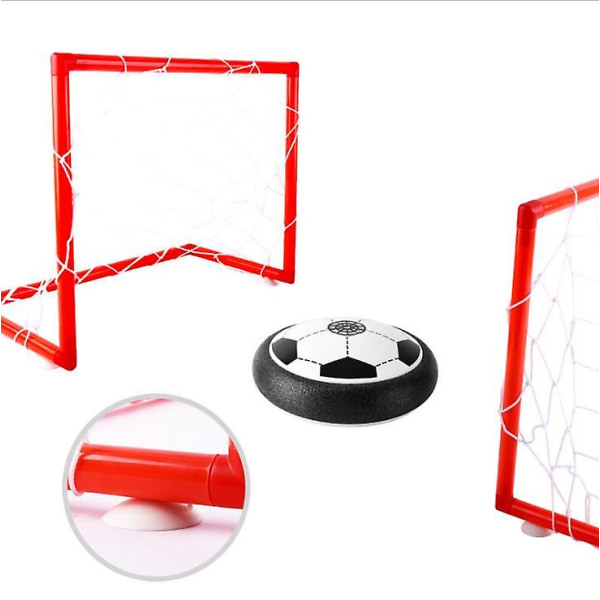 Set med 2 mål för barn inomhus elektrisk fjädring Fotbollssportleksak