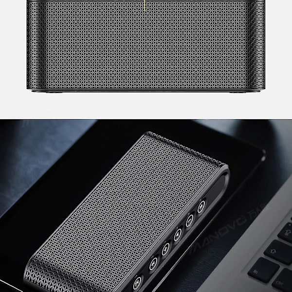 Worallymy X6 8000mAh Batteri Bluetooth V4.2+EDR Högtalare (Svart)