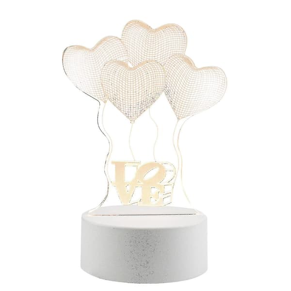[LCS]3d Led Lampe - Balloner