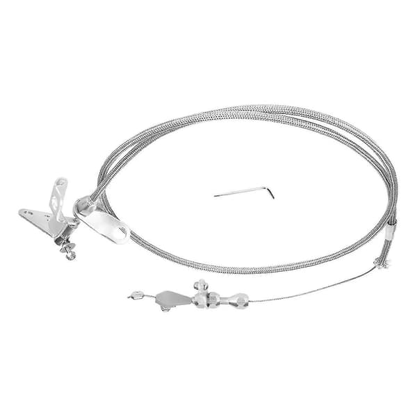 [LCS] Mopar Transmission Trans Kickdown Kabel til Chrysler 727 - Flettet
