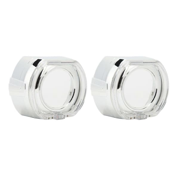 Ljus LED-strålkastarkåpa 12V 5W 3 tum Bi Xenon