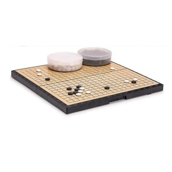 [LCS] Stort magnetisk Go-spillbrett med en enkelt konveks stein, bærbart