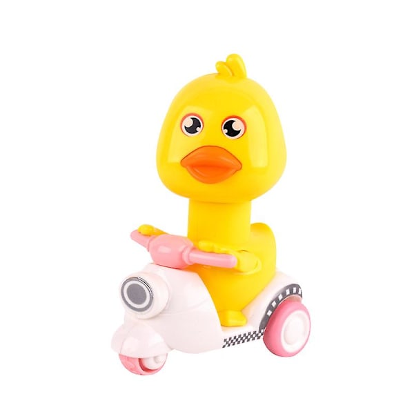 Dra Tillbaka Bilar För Småbarn Tryck Och Kör Gul Anka pink