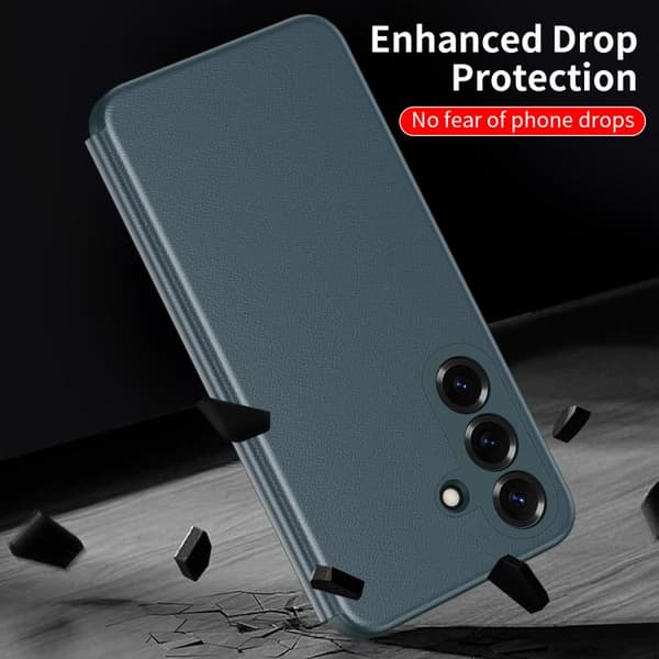 [LCS]Samsung Galaxy S26 5G Case with Smart View Cover Grön