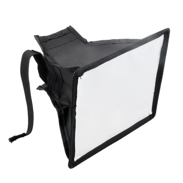 [LCS]Universal bärbar blixtdiffusor softbox 15 x 17 cm kompatibel med kamera S
