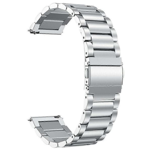 [LCS] For Garmin Forerunner 255/255 Music 22mm erstatningsrem 3-perle 316L rustfritt stålrem