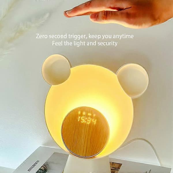 [LCS] Moonlight Smart Sensing Bear Lamp tukee langatonta Bluetooth-kaiuttimen latausta size
