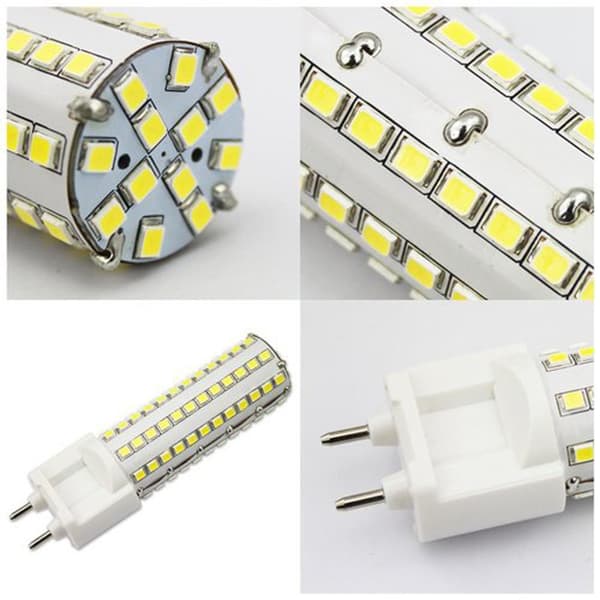 [LCS] LED G12 15W Corn Bulb, 360 Degree Replacement for 150W CDM-T Halogen Lamp (Warm White 3000K)