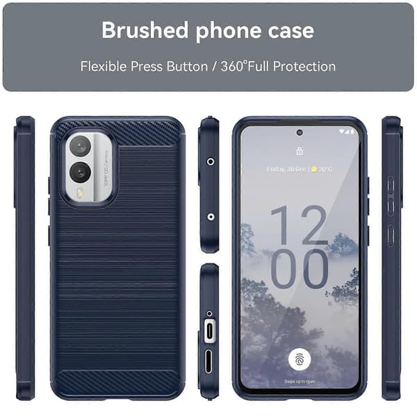[LCS]TPU-telefonfodral för Nokia X30 5G Blue