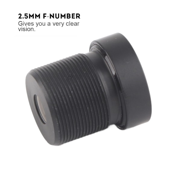 2,1 mm Kameralins 150° Vidvinkel M12*0,5 IP Kameralins CCTV-objektiv för 1/3' &amp; 1/2,9' CCD-chip