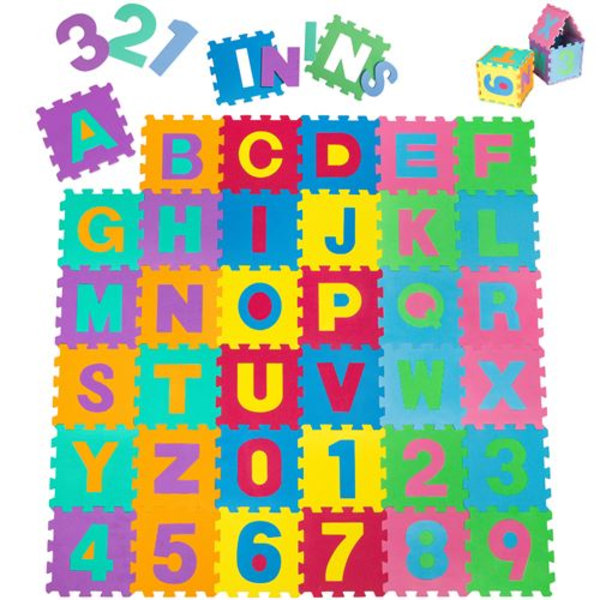 TecTake PUZZEL Matta, 86 Delars Skum Lekmatta