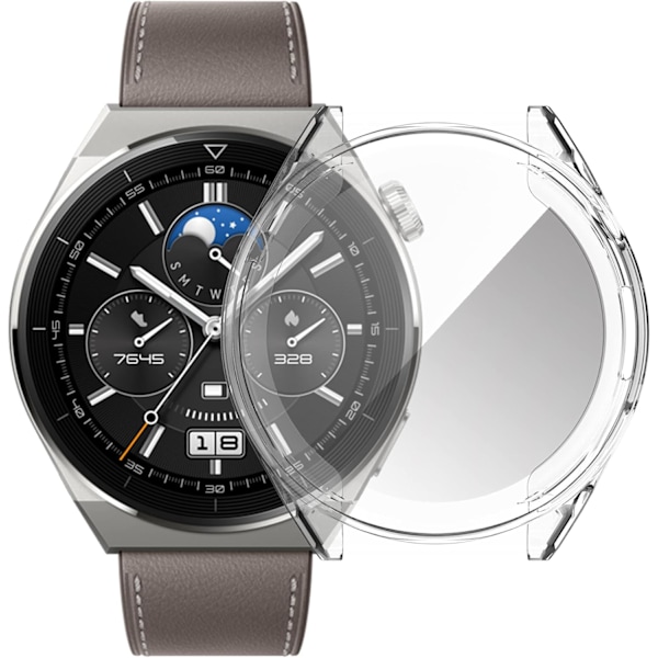 [2-pack] Senter Skal för GT3 pro 46 mm, mjuk TPU runt om