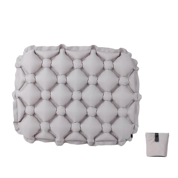 Uppblåsbar sittdyna, bekväm och mjuk luftkudde Gray