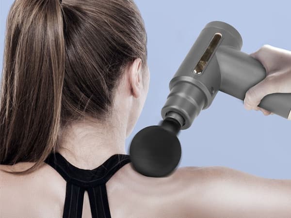 [LCS] Massage Gun / Muscle Gun / Massage Gun - Cordless Grey gray