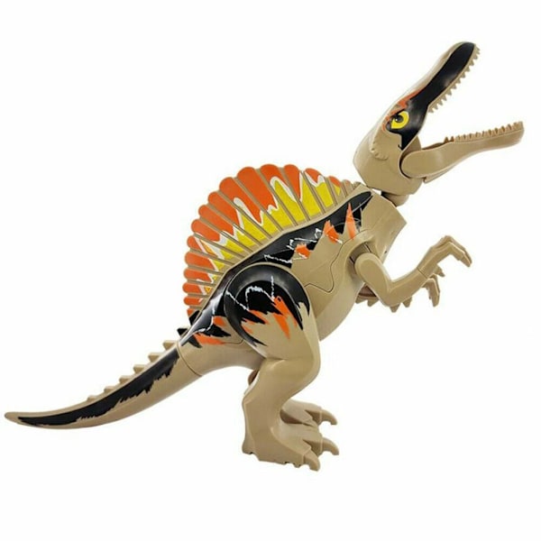 Fodboldspiller minifigurer Realistiske spark og præcise detaljer Spinosaurus
