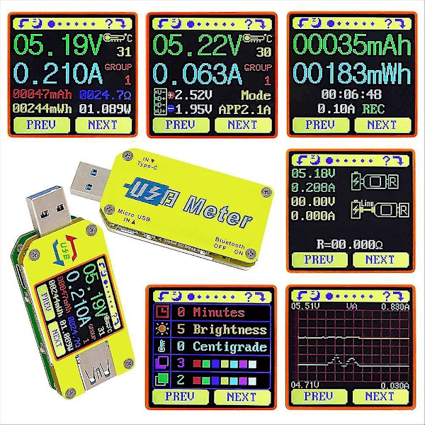 Voltmeter Amperemeter Spänningsströmsmätare Batteriladdningsmätare R