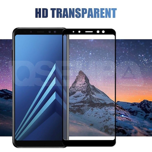 9d skyddsglas på för Samsung Galaxy A5 A7 A9 J2 J8 2018 A6 A8 J4 J6 Plus 2018 härdat glas skärmskyddsfilm A6 Plus 2018
