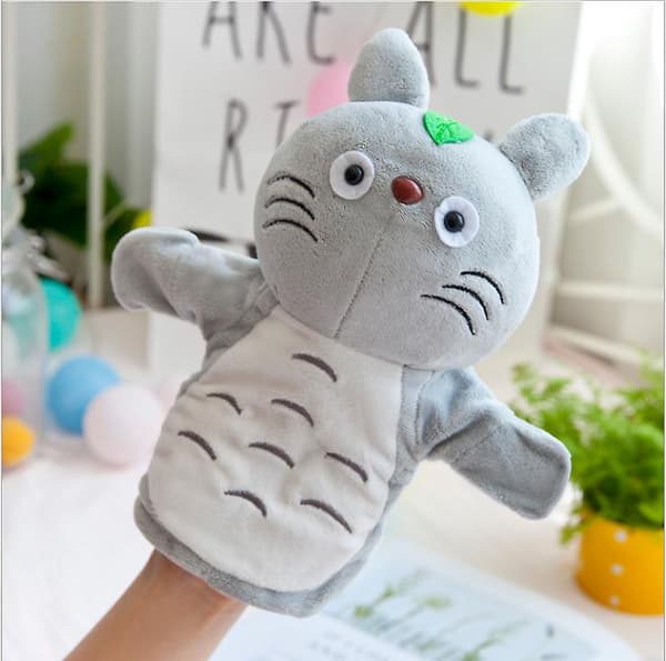25CM Stor Handdocka Djur Plyschleksaker Fingerdockor